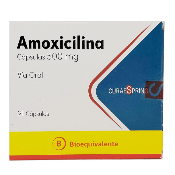 Amoxicilina 500 mg x 21 Cápsulas 