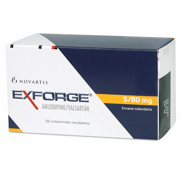 Ex forge 5/80 mg x 56 Comprimidos 