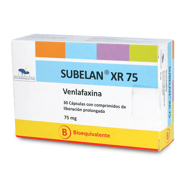 Subelan x R 75 mg x 30 Cápsulas 