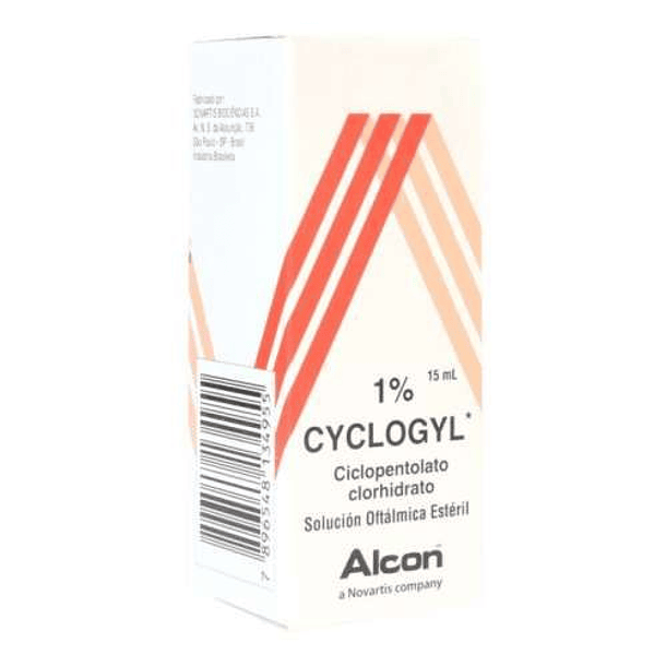 Cyclogyl 1% x 15 ml Suspensión Oftálmica  