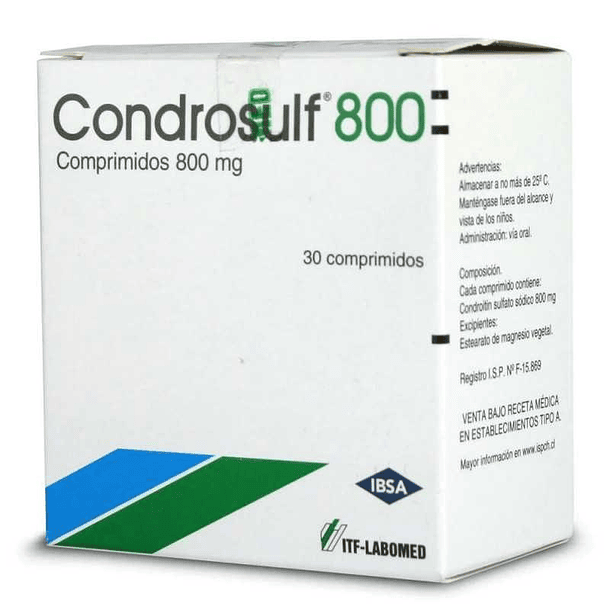 Condrosulf 800  mg x 30 Comprimidos 