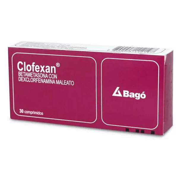 Clofexan 0.25 mg/2 mg x 30 Comprimidos 