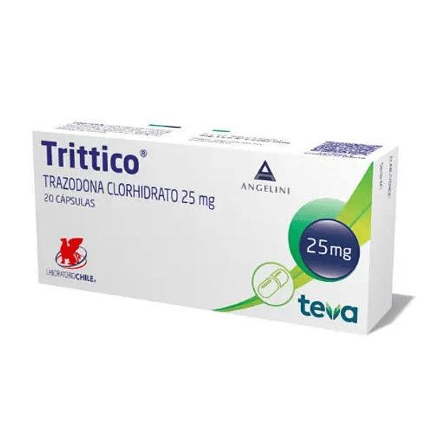 Trittico 25  mg x 20 Comprimidos 