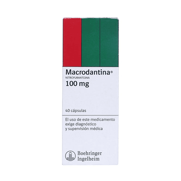 Macrodantina 100 mg x 40 Cápsulas 