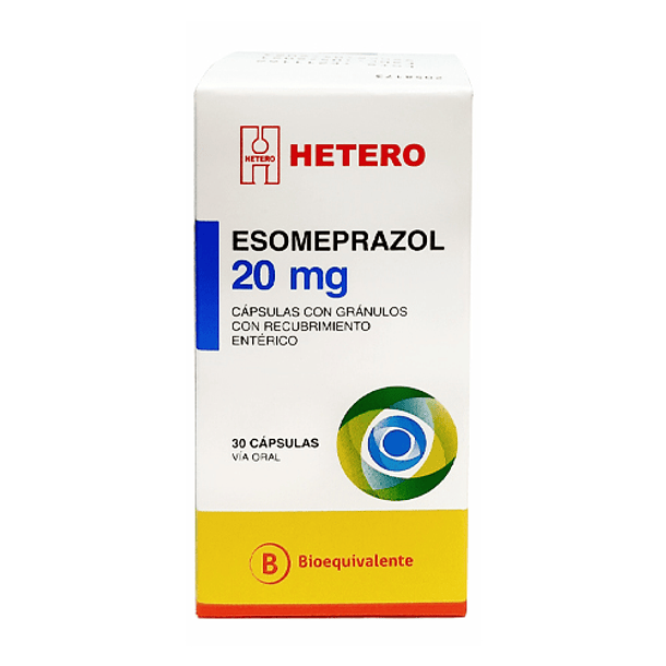 Esozole 20 mg x 30 Cápsulas  