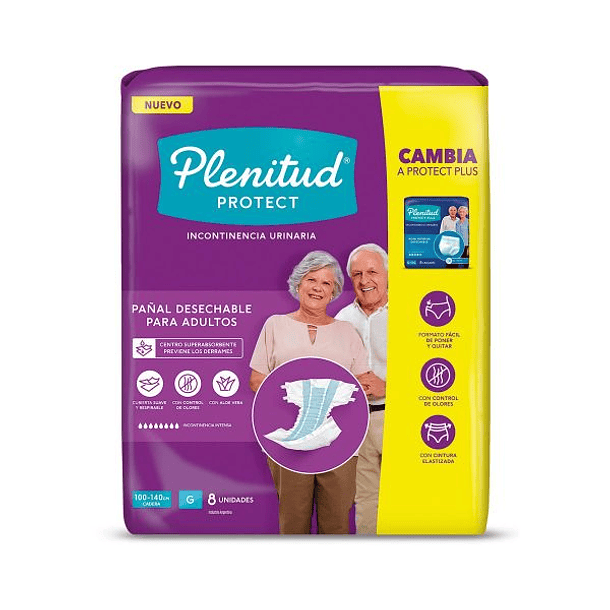 Plenitud Protect Talla G x 8 Unidades 