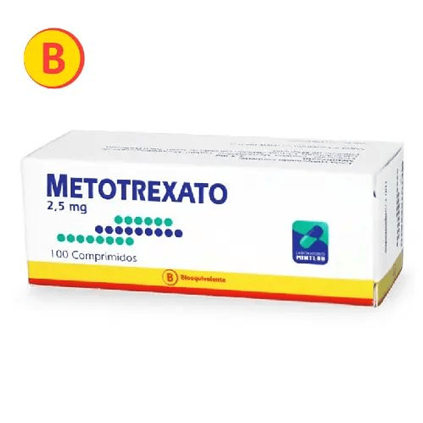Metotrexato 2.5 mg x 100 Comprimidos 
