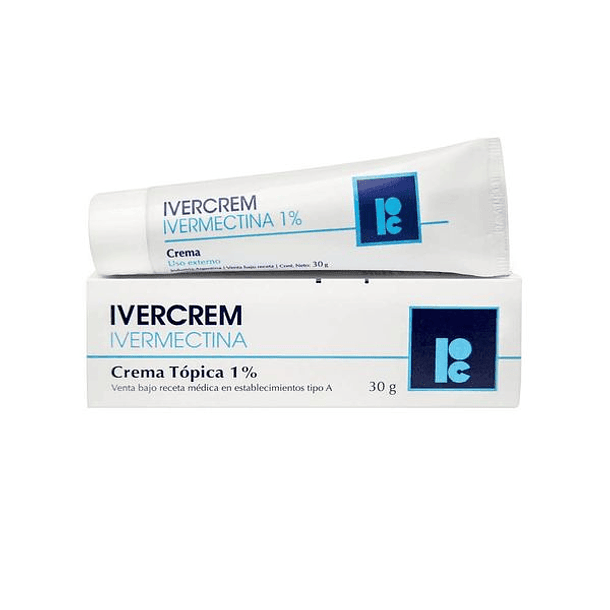 Ivercrem 1% x 30  gr Crema 