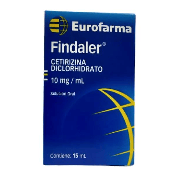 Findaler 10 mg/ ml x 15 ml Gotas Orales 
