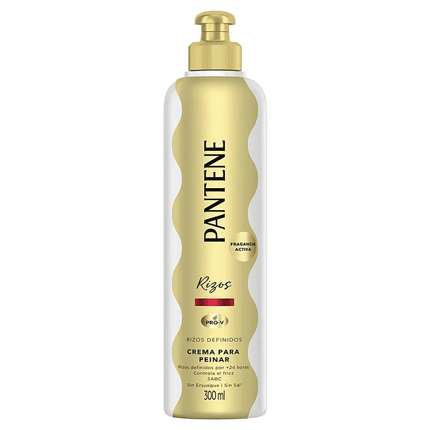 Pantene Crema de Peinar Rizos Definidos x 300 ml 