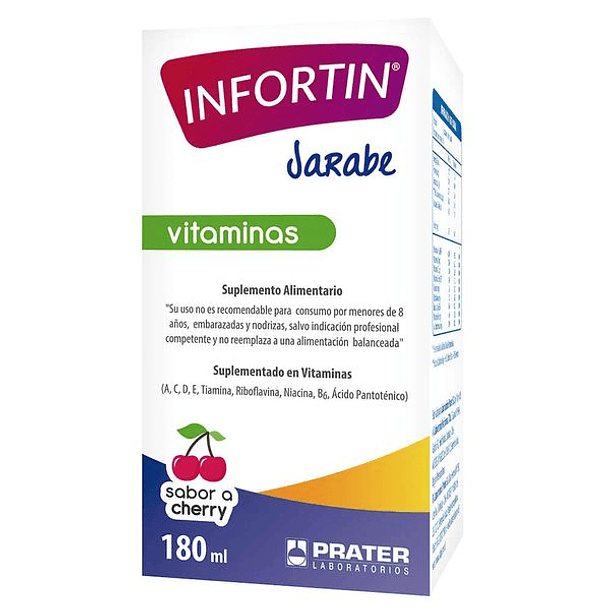 Infortin Pediátrico x 180  ml Jarabe  