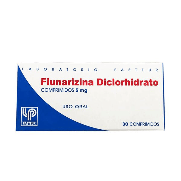 Flunarizina 5 mg x 30 Comprimidos 