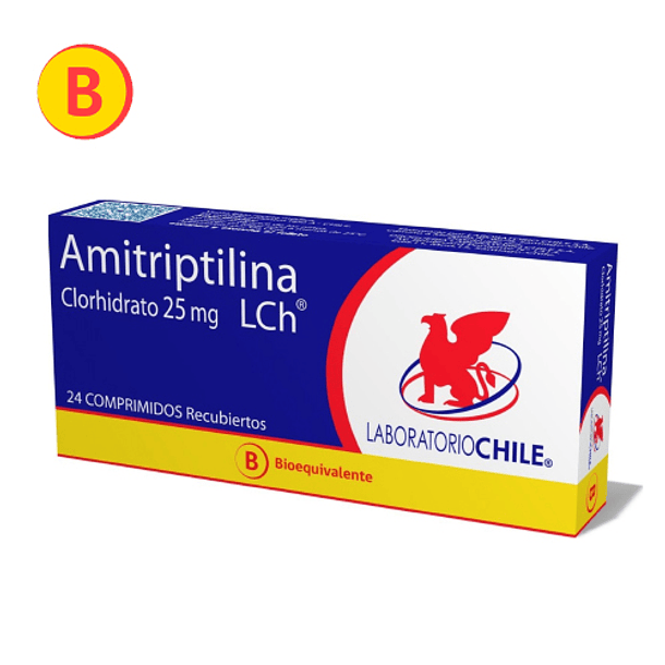 Amitriptilina 25 mg x 24 Comprimidos 