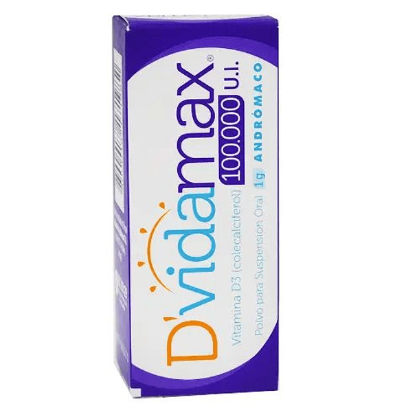 Dvidamax  100.000 UI x  1 frasco Polvo Suspensión Oral 