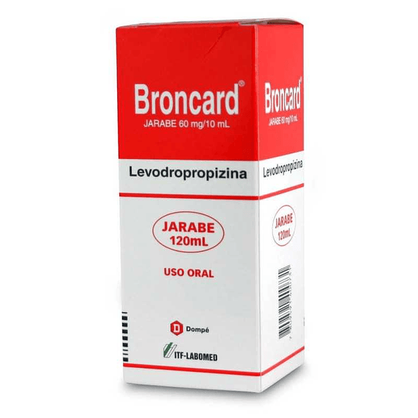 Broncard 60 mg/10 ml x 120 ml Jarabe  
