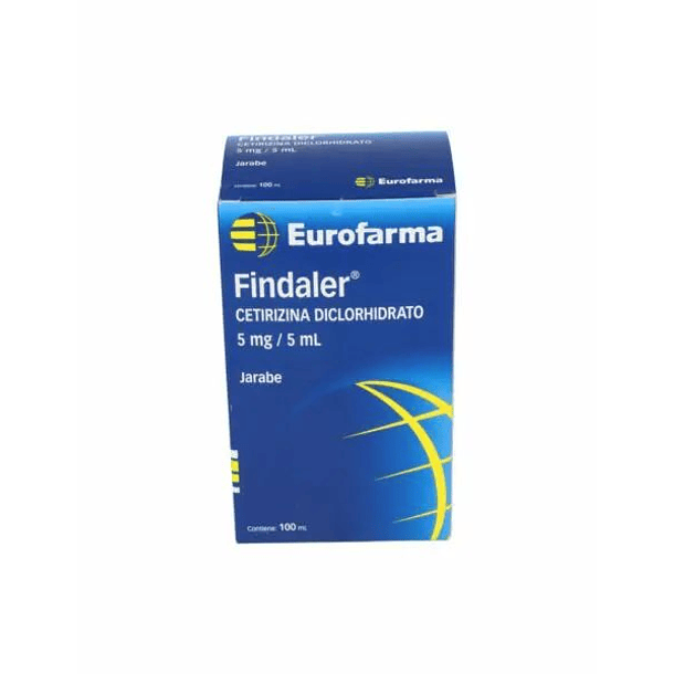 Findaler 5  mg/5 ml x 100  ml Jarabe  