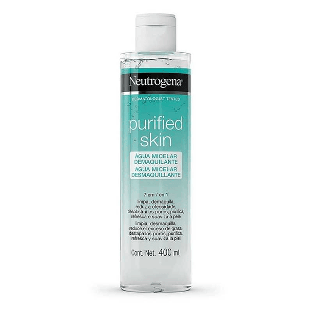 Neutrogena Agua Micelar Purified Skin 7 En 1 x 400 ml 