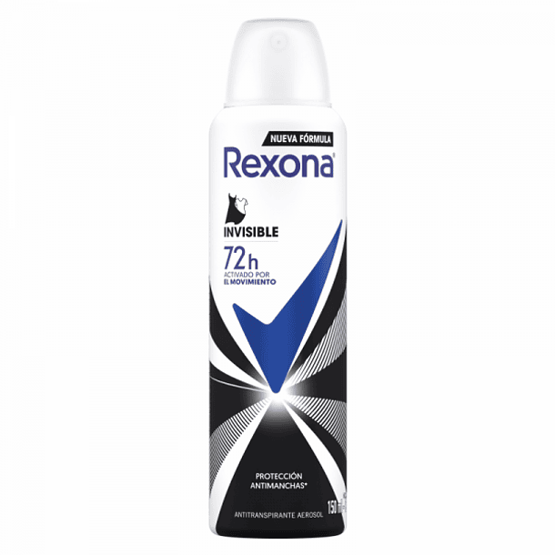 Rexona Invisible x 150 ml Spray Desodorante 