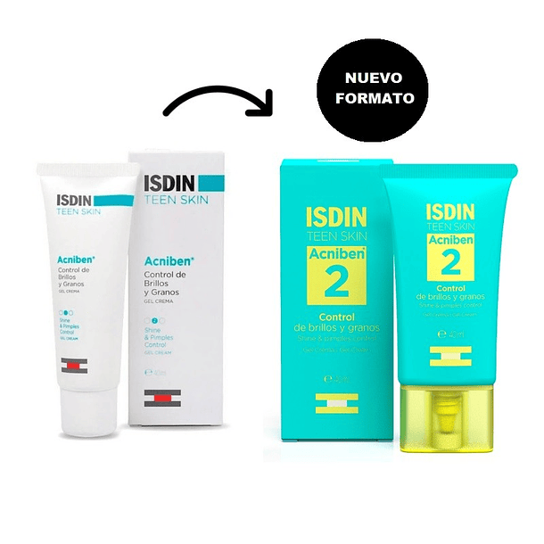 Isdin Acniben Equilibra Gel x 40 ml Antiacné Control De Brillo y   granos 