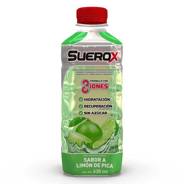Suerox  Sabor a Limón Pica x 630 ml 