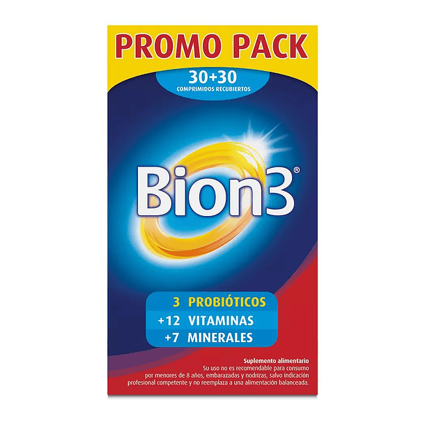 Bion 3 Pack x 60 Comprimidos 