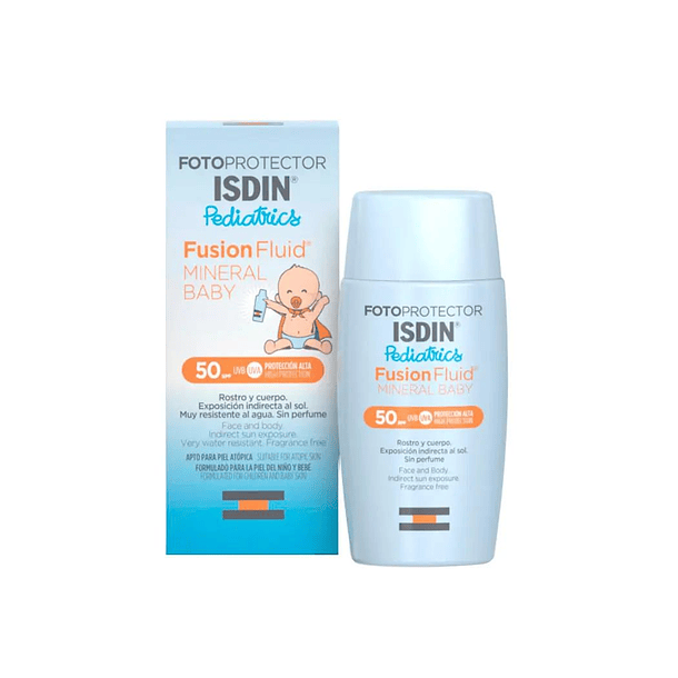 Isdin Fotoprotector Fusion Fluid Mineral Baby x 50 ml 