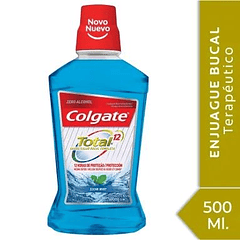 Colgate Total 12 Clean Mint 500 ml Enjuague Bucal 