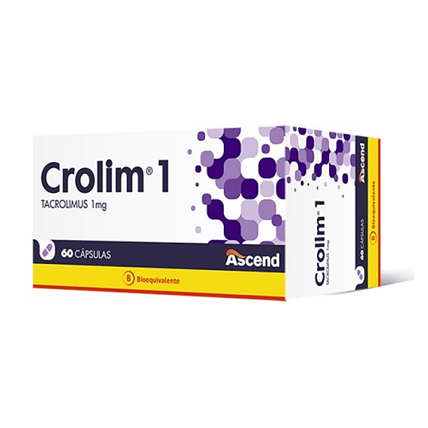 Crolim 1 mg x 100 Cápsulas 
