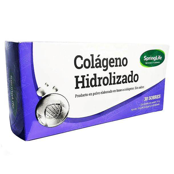 Colageno Hidrolizado x 30 Sobres Sin Sabor 
