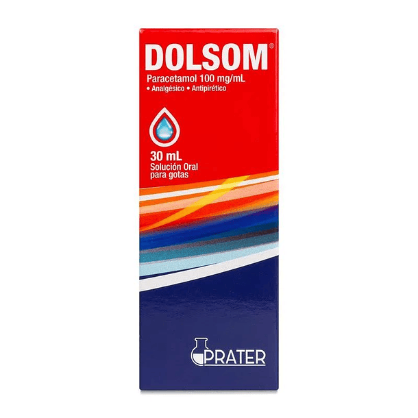 Dolsom 100 mg/ ml x 30  ml Gotas Orales 
