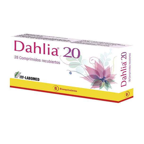 Dahlia 20 x 28 Comprimidos 