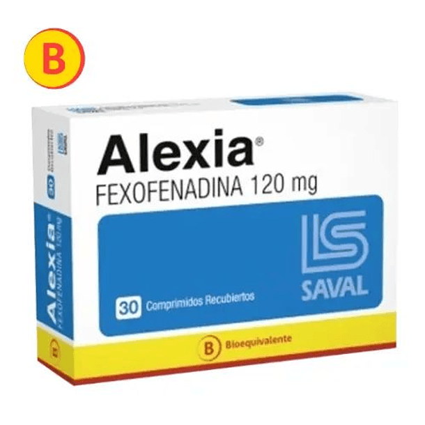 Alexia 120 mg x 30 Comprimidos 