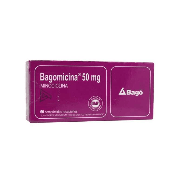Bagomicina 50  mg x 60 Comprimidos 