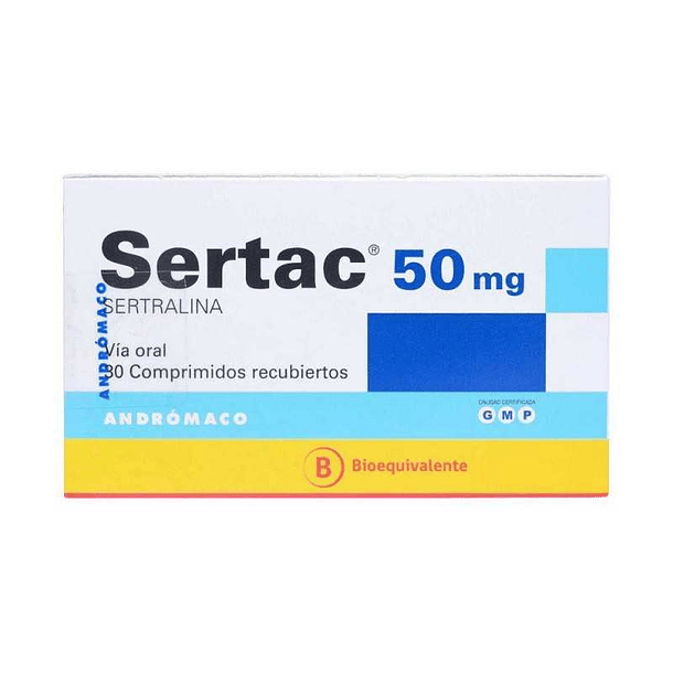 Sertac 50  mg x 30 Comprimidos 