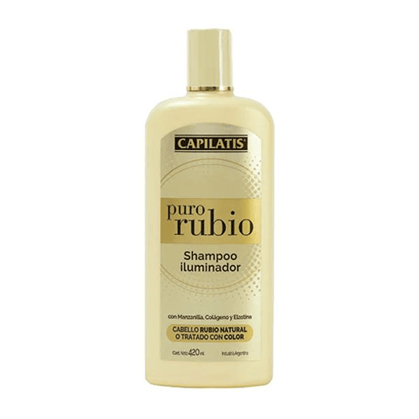 Capilatis Iluminador Rubio x 420 ml Shampoo 