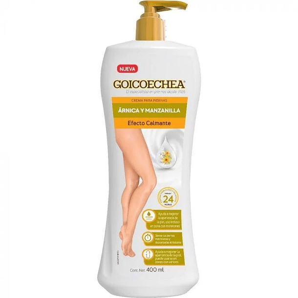 Goicoechea Arnica y Manzanilla x 400 ml Crema Corporal 