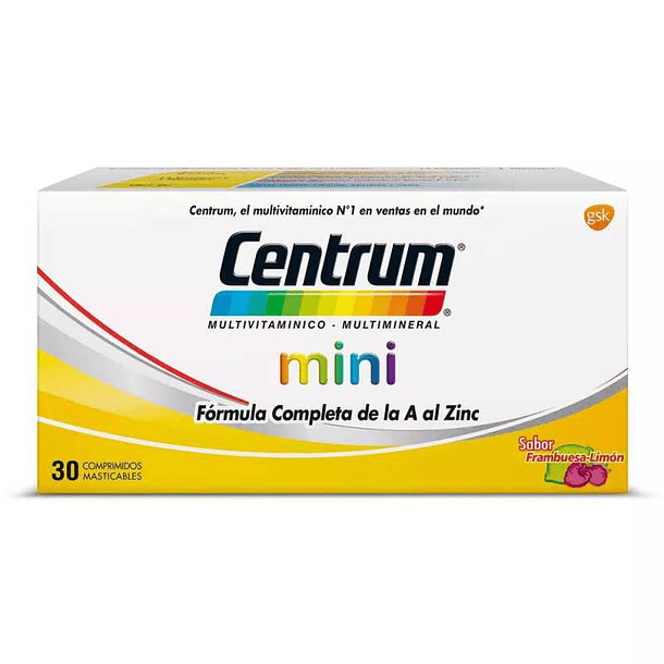 Centrum Mini x 30 Comprimidos Masticables 