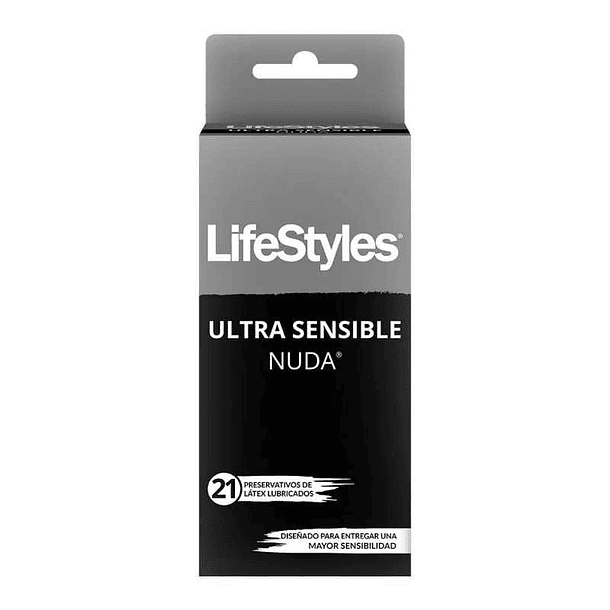Lifestyles Nuda Ultra Sensible x 21 Unidades 