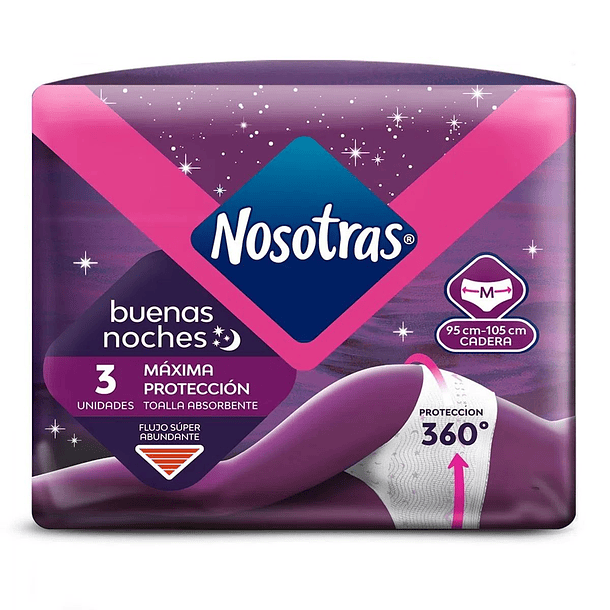 Nosotras Calzón Talla M x 3 