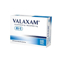 Valaxam 80/5 x 30 Comprimidos