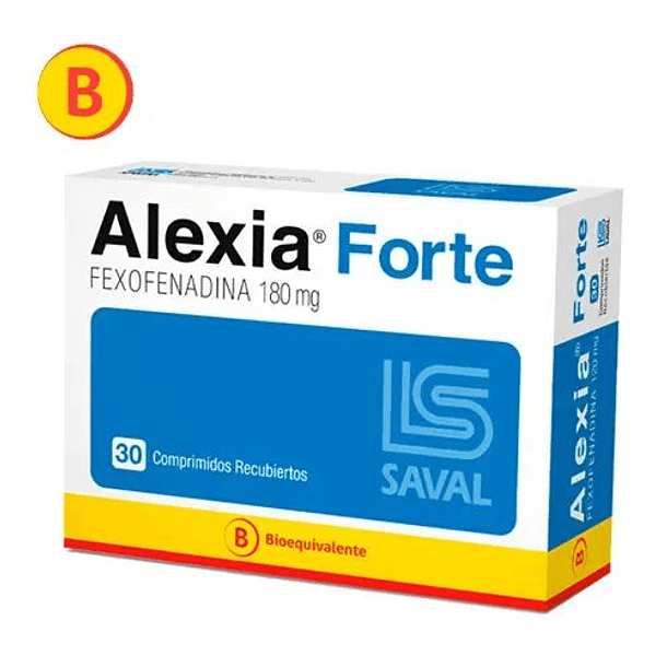 Alexia Forte 180  mg x 30 Comprimidos 