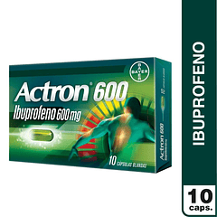 Actron 600 mg x 10 Cápsulas