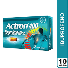 Actron 400 mg x 10 Cápsulas