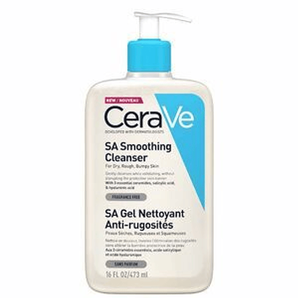 Cerave SA Limpiador Anti-Rugosidades x 473 ml 