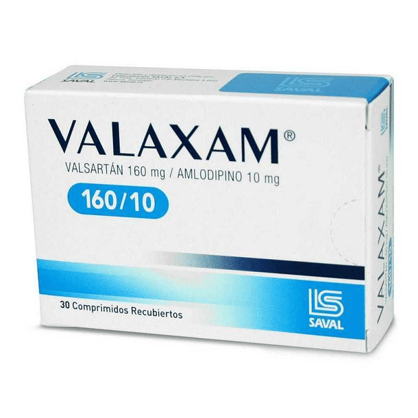 Valaxam 160/10 x 30 Comprimidos 