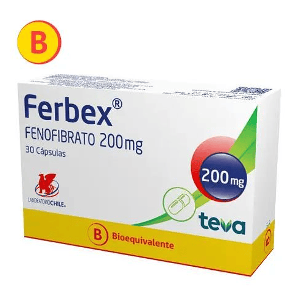 Ferbex  200 mg x 30 Cápsulas 