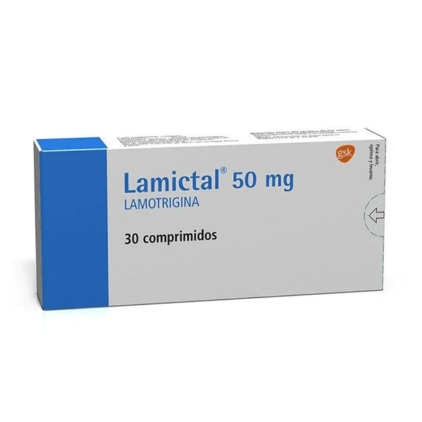 Lamictal 50 mg x 30 Comprimidos 