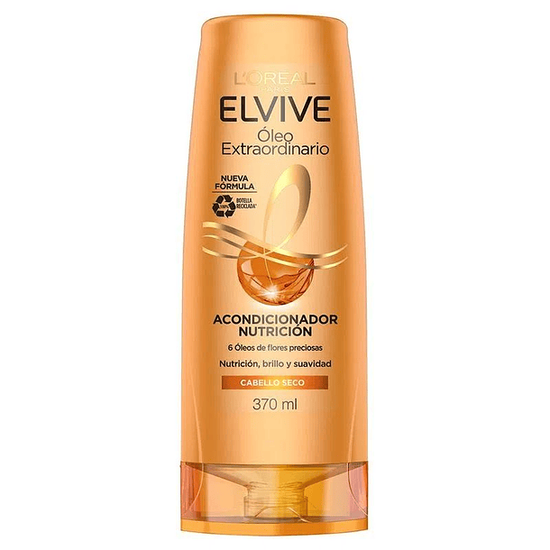 Elvive Oleo Extraordinario Nutrición x 370 ml Acondicionador 