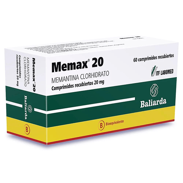 Memax  20 mg x 60 Comprimidos 