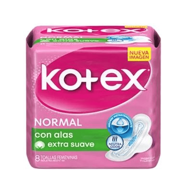Kotex  Ex tra Protección x 8 Unidades 